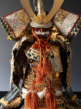 Japanese beautiful Vintage Samurai Figure Doll -Kamakura Product- 88cm
