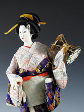 Old Vintage Japanese GEISHA Doll -Traditional Percussion Style- Sumire Doll