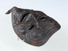 Beautiful Old Vintage Japanese Bronze NOH MASK -Okina- 翁面