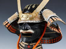 Japanese Old Vintage Samurai Wearable Kabuto Helmet with a Mask -Marutake Kohnin Product-