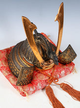 Japanese Samurai Old Kabuto Helmet -The Dragon- Genji Style