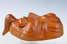 Old Vintage Japanese Wooden NOH MASK -Okina- 翁面