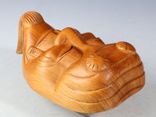 Old Vintage Japanese Wooden NOH MASK -Okina- 翁面