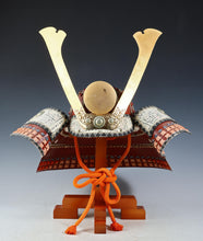 Nice Beautiful Vintage Samurai Kabuto Wearable Helmet Tsushima -Popular Red-