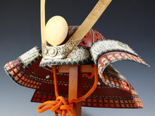 Nice Beautiful Vintage Samurai Kabuto Wearable Helmet Tsushima -Popular Red-