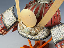 Nice Beautiful Vintage Samurai Kabuto Wearable Helmet Tsushima -Popular Red-