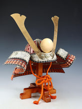 Nice Beautiful Vintage Samurai Kabuto Wearable Helmet Tsushima -Popular Red-
