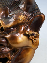 Japanese Ceramic Noh Mask Hannya -Jealousy woman- 般若 very heavy