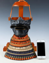 Vintage Japanese Samurai Menpo -Wearable- Marutake Product Tsushima