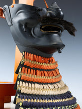 Vintage Japanese Samurai Menpo -Wearable- Marutake Product Tsushima