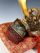 Massive Vintage Japanese Samurai Helmet -Great Dragon and Sea Wave- Tsushima
