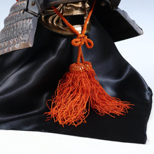 Vintage Japanese Samurai Helmet Black Power -Kansuke's helmet- with a mask Rare