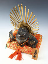 Old Vintage Japanese Samurai Helmet -Hideyoshi's Kabuto- with a mask
