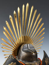 Old Vintage Japanese Samurai Helmet -Hideyoshi's Kabuto- with a mask