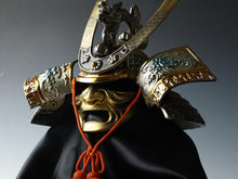 Vintage Japanese Samurai Kabuto Helmet -Sea Wave Guard- Middle Size