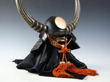 Japanese Old Vintage Samurai Helmet Bloack Power -Kuroda Nagakasa- Rare Item Tsushima