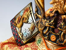 Massive Nice Vintage Japanese Samurai Helmet -Great Dragon- Tsushima