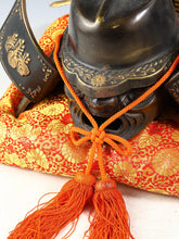 Old Vintage Japanese Samurai Helmet -Hideyoshi's Kabuto- with a mask