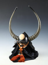 Japanese Old Vintage Samurai Helmet Bloack Power -Kuroda Nagakasa- Rare Item Tsushima