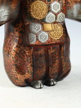 Japanese Old Vintage Noh Dancer Metal Figure -Okina- 翁 Tsushima