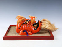 Beautiful Old Beautiful Vintage Japanese Ceramic Noh Mask -Kagura- Buddhism Mask Plaque