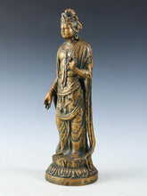 Seibo Kitamura Holy Kannon Bodhisattva Pure Bronze Sculpture GREAT LEGACY 35cm