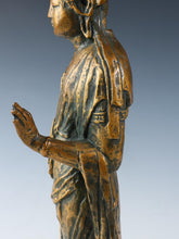 Seibo Kitamura Holy Kannon Bodhisattva Pure Bronze Sculpture GREAT LEGACY 35cm