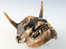 Japanese Antique Noh Mask Hannya Paper Clay Product Tsushima