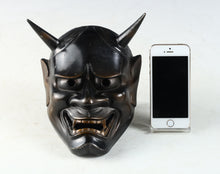 Beautiful Iron Noh Mask Hannya 般若 -Jealousy Woman-