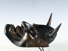 Beautiful Iron Noh Mask Hannya 般若 -Jealousy Woman-
