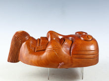 Beautiful Vintage Japanese Hinoki Wooden NOH MASK -Okina- 翁面