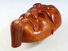 Beautiful Vintage Japanese Hinoki Wooden NOH MASK -Okina- 翁面