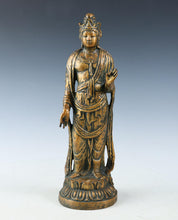 Seibo Kitamura Holy Kannon Bodhisattva Pure Bronze Sculpture GREAT LEGACY 35cm