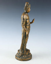 Seibo Kitamura Holy Kannon Bodhisattva Pure Bronze Sculpture GREAT LEGACY 35cm