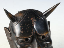 Beautiful Iron Noh Mask Hannya 般若 -Jealousy Woman-