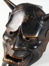 Beautiful Iron Noh Mask Hannya 般若 -Jealousy Woman-