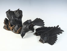 Antique Japanese Takaoka Bronze Hawk -Room Guardian Sculpture-