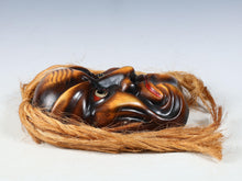 Japanese Vintage Ceramic Noh Mask 鬼 -Ogre-Tsushima