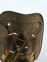 Beautiful Vintage Japanese Iron NOH MASK -Okina- 翁面 Tsushima