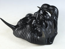 Japanese Metal Noh Mask Hannya -Jealousy woman- 般若 very heavy