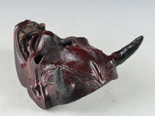 Japanese Noh Mask Hannya Paper Clay Nice Product Tsushima