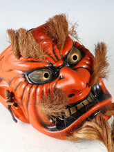Beautiful Old Vintage Japanese Porcelain Noh Mask -Kagura- Buddhism Mask Plaque