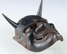 Beautiful Iron Noh Mask Hannya 般若 -Jealousy Woman-