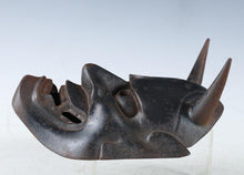 Beautiful Iron Noh Mask Hannya 般若 -Jealousy Woman-