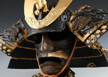 Old Vintage Japanese Samurai Helmet Kabuto -Hard to find product- Genji Style