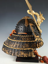 Old Vintage Japanese Samurai Helmet Kabuto -Hard to find product- Genji Style