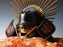 Japanese Old Vintage Samurai Helmet -Hideyoshi's Kabuto- with a mask