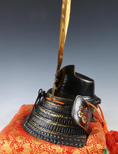 Japanese Old Vintage Samurai Helmet -Hideyoshi's Kabuto- with a mask