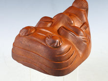 Beautiful Vintage Japanese Hinoki Wooden NOH MASK -Okina- 翁面