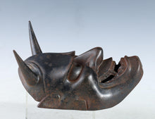 Beautiful Iron Noh Mask Hannya 般若 -Jealousy Woman-